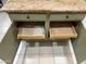 Drawers and shelves inside kitchen island at 17812 W Primrose W Ln, Surprise, AZ 85374