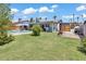 Beautiful backyard with a well-maintained lawn, mature trees, and a sparkling pool, perfect for outdoor enjoyment at 2207 W Bentrup St, Chandler, AZ 85224