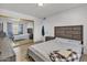 Spacious bedroom with wood floors and large mirror closet at 2207 W Bentrup St, Chandler, AZ 85224