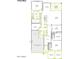 First floor floorplan featuring 4 bedrooms, 3 bathrooms, a 3-car garage, and an open concept kitchen at 2576 E Tapenade Dr, San Tan Valley, AZ 85140