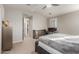 Spacious main bedroom offering neutral décor, soft carpeting, and a versatile layout at 4152 W Bradshaw Creek Ln, New River, AZ 85087