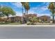 Attractive single Gathering home with lush landscaping and mature palm trees at 4327 E Capricorn Pl, Chandler, AZ 85249