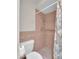 Tiled shower with accessible grab bar at 4509 E Joan De Arc Ave, Phoenix, AZ 85032