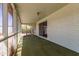 Enclosed screened-in patio with views of the exterior at 5309 E Butte St, Mesa, AZ 85205