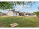 Huge, lush backyard features an in-ground pool and plenty of room to entertain at 5343 W Vogel Ave, Glendale, AZ 85302