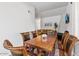 Cozy dining area with stylish chairs and a spacious table, perfect for gatherings at 5343 W Vogel Ave, Glendale, AZ 85302
