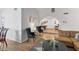 Open-concept space with cozy chairs, modern art, and decorative elements at 5343 W Vogel Ave, Glendale, AZ 85302
