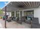 Relax on the covered patio, perfect for outdoor gatherings by the pool at 5343 W Vogel Ave, Glendale, AZ 85302