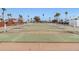 Community shuffleboard courts with lights and shade trees, ready for some friendly competition at 701 S Dobson Rd # 203, Mesa, AZ 85202