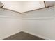 Walk-in closet with carpet and installed shelving at 8725 E Vía Del Arbor --, Scottsdale, AZ 85258