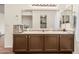 Bathroom featuring a dual sink vanity at 8939 W Villa Rita Dr, Peoria, AZ 85382