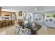 Open concept living space showcasing the updated kitchen and living room at 1119 W Ellis Dr, Tempe, AZ 85282