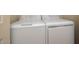Laundry room featuring standard size washing machine and dryer at 11375 E Sahuaro Dr # 1055, Scottsdale, AZ 85259