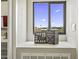 Bathroom window nook featuring the phrase, 'This is my happy place' at 13050 N Breeze Way, Maricopa, AZ 85139