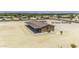 Aerial shot showing new roofing on this home at 13050 N Breeze Way, Maricopa, AZ 85139