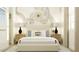 This bedroom features white furniture and trendy decor creating a relaxing space at 14949 W Cottontail Ln, Surprise, AZ 85387