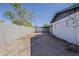 Fenced backyard, offering lots of room for landscaping and outdoor activities at 1616 E Pecan Rd, Phoenix, AZ 85040
