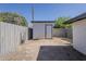 Shed in backyard is perfect for storage at 1616 E Pecan Rd, Phoenix, AZ 85040