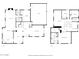 Detailed floor plan showcasing the layout of this two-story home, including bedrooms, bathrooms, and living spaces at 1751 W Mulberry Dr, Chandler, AZ 85286
