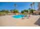 Community pool featuring lounge chairs and well maintained landscaping, a perfect spot for relaxation at 1751 W Mulberry Dr, Chandler, AZ 85286