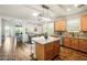 Beautiful kitchen featuring stainless steel appliances, a center island, and an open layout perfect for cooking and entertaining at 1812 E Parkside E Ln, Phoenix, AZ 85024