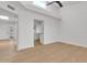 Bright living room has smooth flooring and modern architectural details throughout at 220 N 22Nd Pl # 2036, Mesa, AZ 85213