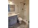 Bathroom featuring a step-in shower and a new style sink at 3329 W Ross W Ave, Phoenix, AZ 85027