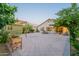 Expansive backyard with patio, pergola and lush landscaping creating an inviting outdoor space at 3404 E Lavey Ln, Phoenix, AZ 85032