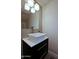 Contemporary bathroom vanity with a vessel sink and sleek fixtures at 4600 N 68Th St # 351, Scottsdale, AZ 85251