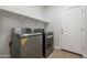 Laundry area features new washer and dryer with a bright and efficient design at 5434 W T Ryan Ln, Laveen, AZ 85339