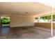 Spacious carport area with access to greenery and secure gated area at 840 E 2Nd St, Mesa, AZ 85203