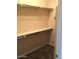 Walk in closet with carpet and two shelves at 1015 S Val Vista Dr # 8, Mesa, AZ 85204