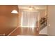 Open floorplan dining area with a staircase, tile flooring, and lots of light at 1015 S Val Vista Dr # 8, Mesa, AZ 85204