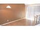 Dining area with tile flooring, large window, and access to the stairs at 1015 S Val Vista Dr # 8, Mesa, AZ 85204