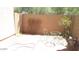 Enclosed patio with paver flooring and desert vegetation at 1015 S Val Vista Dr # 8, Mesa, AZ 85204