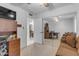 Spacious bedroom with desk space, closet, and a view into another room at 12029 N 44Th Dr, Glendale, AZ 85304