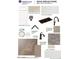 Home interior finishes with shaker cabinets, tile backsplash, modern faucet, and flooring for new home buyers at 16578 W Mulberry Dr, Goodyear, AZ 85395
