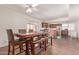 Bright dining area with a wooden dining table set at 19407 N 15Th Ave, Phoenix, AZ 85027