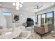 Bright and airy living room featuring stylish decor and seamless indoor-outdoor living at 377 E Windsor Ave # 24, Phoenix, AZ 85004