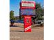 Sign for Navarrete Elementary, 'Home of the Night Hawks,' Chandler Unified School District, located at 6490 at 4093 E Westchester Dr, Chandler, AZ 85249