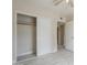 Spacious bedroom closet allows for ample storage space within the home at 742 S Rose --, Mesa, AZ 85204