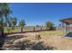 Backyard showcases a large grassy area with views of the greenbelt at 8541 W Sierra Vista Dr, Glendale, AZ 85305