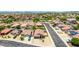 Aerial view of homes in a neighborhood, showcasing the well-maintained streets and greenery at 10521 W Donald Dr, Peoria, AZ 85383
