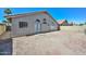 This backyard offers plenty of space and beautiful architecture for new home owners at 11224 W Puget Ave, Peoria, AZ 85345