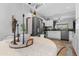 Cozy breakfast nook with table, chandelier and backyard views at 15971 W Indigo Ln, Surprise, AZ 85374