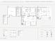 Floor plan of 3 bedroom, 3.5 bath residence including a 2 car garage, terraces, and a roof deck at 19360 N 73Rd St # 1081, Scottsdale, AZ 85255