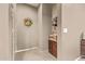 Inviting hallway with charming decor and stylish furnishings showcases the home's character at 226 E Monza Way, San Tan Valley, AZ 85140
