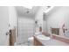 Cozy bathroom featuring a shower, vanity, and modern fixtures, maximizing space and style at 2400 E Baseline Ave # 44, Apache Junction, AZ 85119