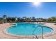 View of the community resort-style pool featuring a lounge chairs at 29007 N 120Th Dr, Peoria, AZ 85383