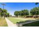 Well-lit and level bocce ball court area, perfect for casual games and friendly competition at 41448 N Eliana Dr, Queen Creek, AZ 85140